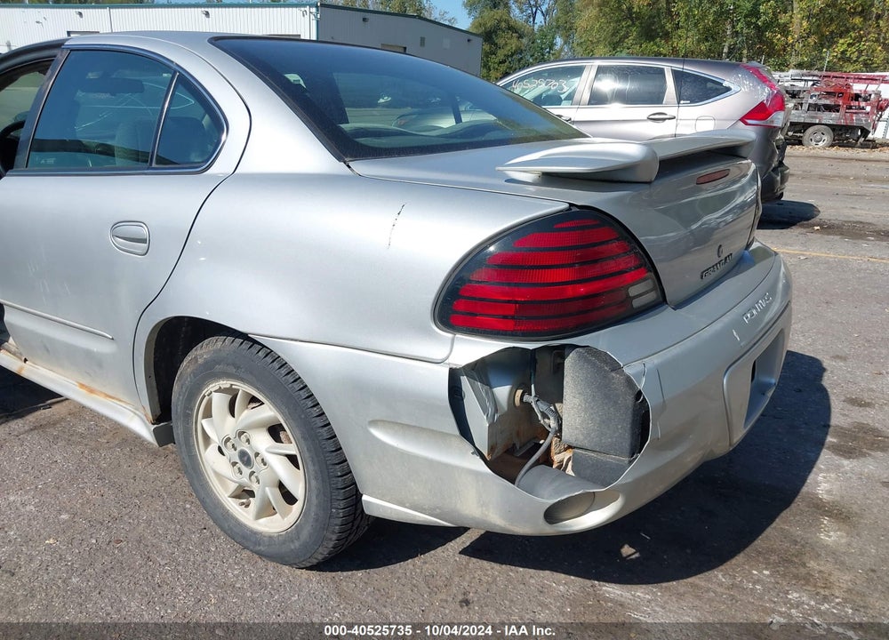 2003 PONTIAC GRAND AM SE VIN: 1G2NE52F03C135217