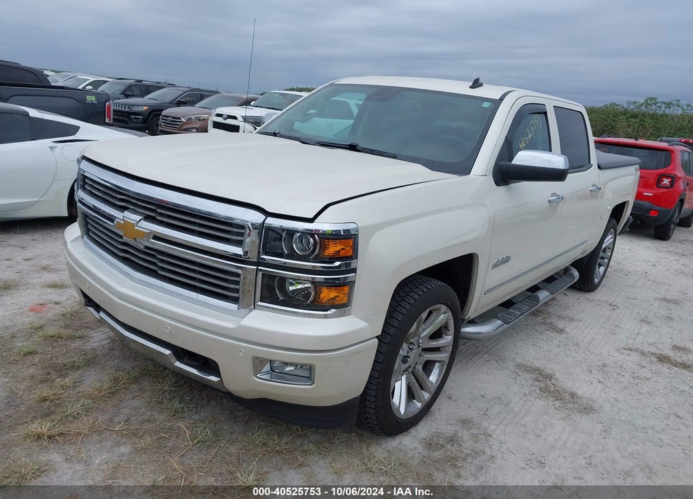 2014 CHEVROLET SILVERADO 1500 HIGH COUNTRY VIN: 3GCUKTEC2EG445116