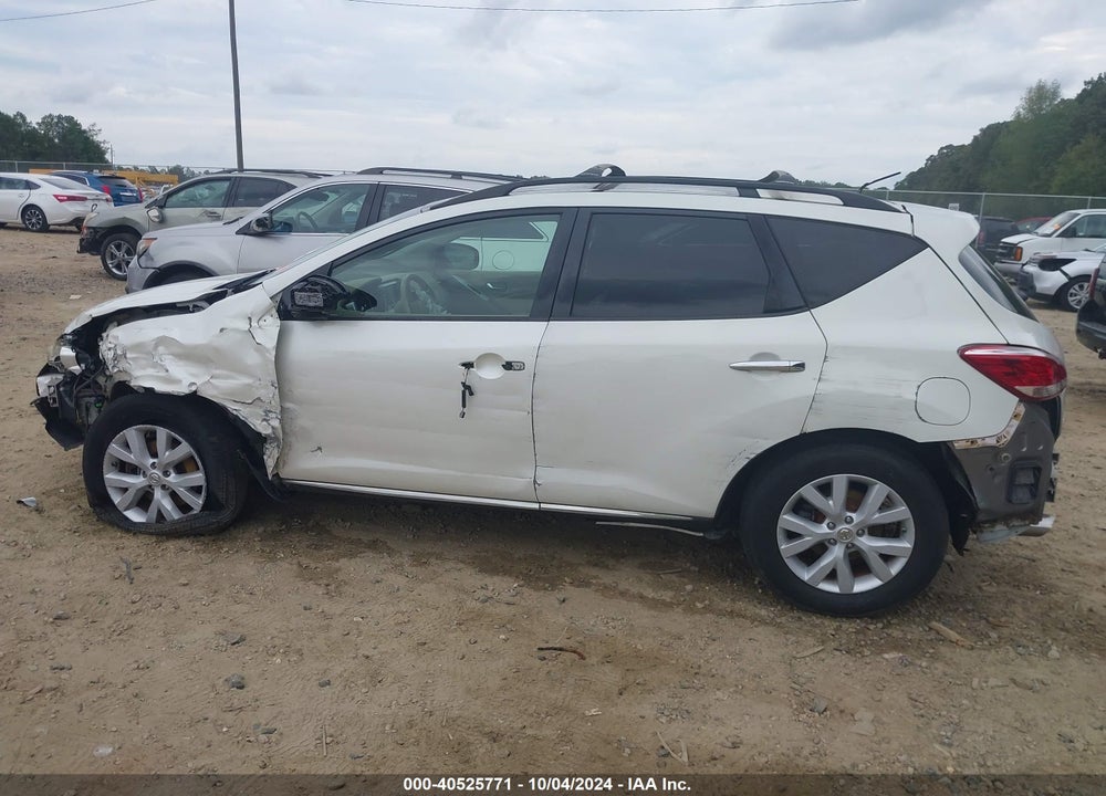 2012 NISSAN MURANO SL VIN: JN8AZ1MU1CW104029