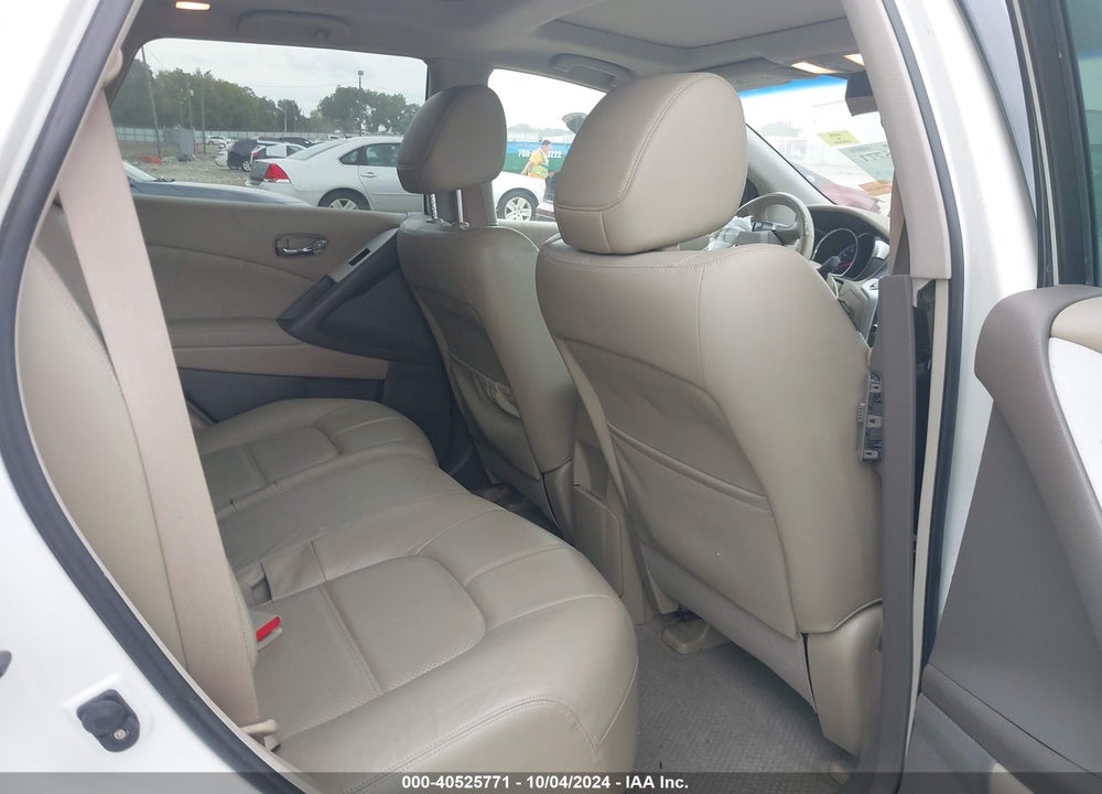 2012 NISSAN MURANO SL VIN: JN8AZ1MU1CW104029