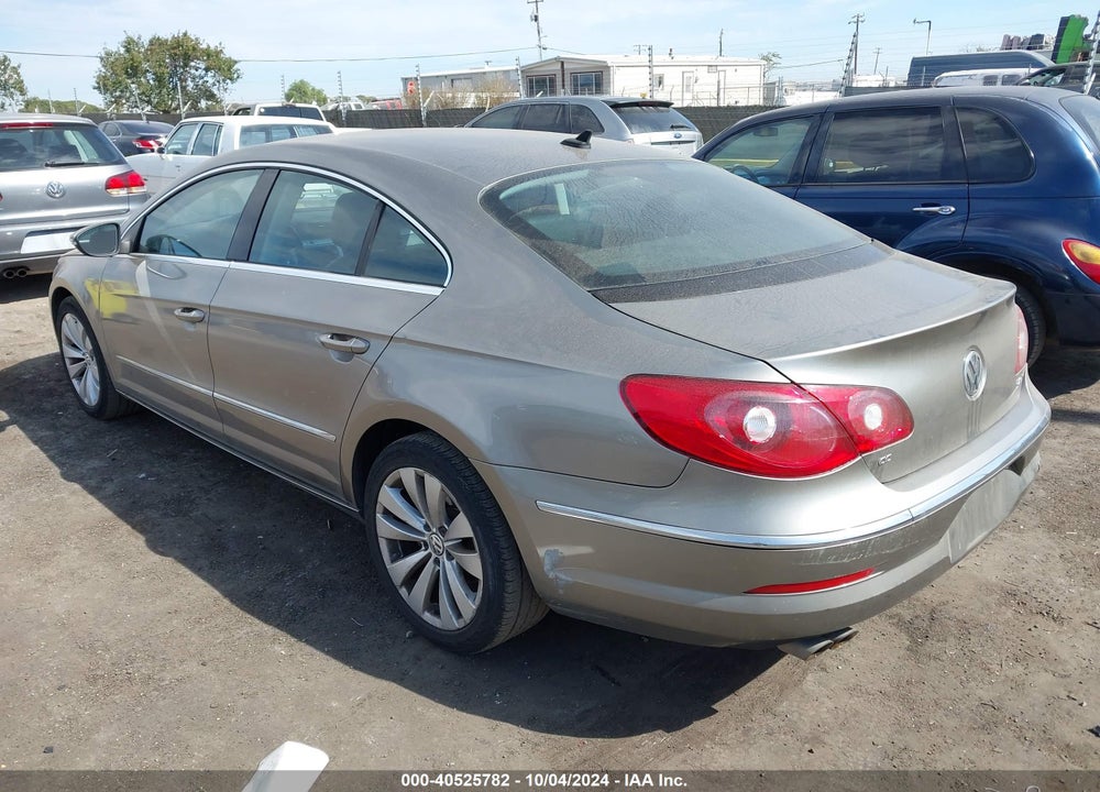 2010 VOLKSWAGEN CC SPORT VIN: WVWMP7AN7AE536478