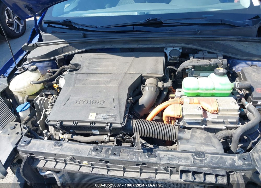 2019 HYUNDAI IONIQ HYBRID BLUE VIN: KMHC65LC9KU140473