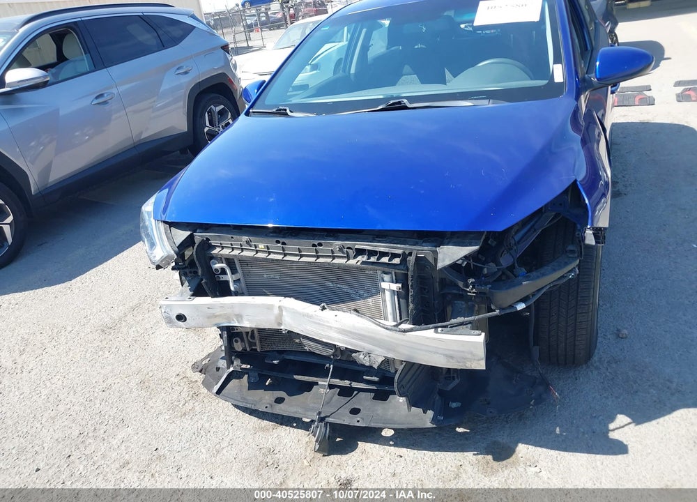 2019 HYUNDAI IONIQ HYBRID BLUE VIN: KMHC65LC9KU140473