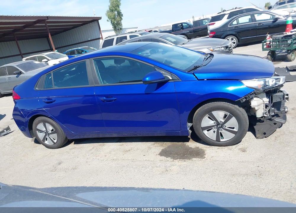2019 HYUNDAI IONIQ HYBRID BLUE VIN: KMHC65LC9KU140473