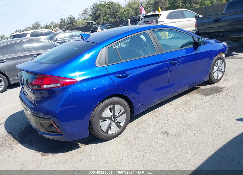 2019 HYUNDAI IONIQ HYBRID BLUE VIN: KMHC65LC9KU140473