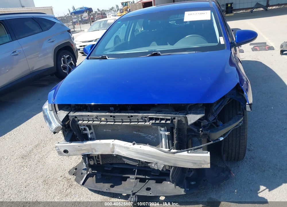 2019 HYUNDAI IONIQ HYBRID BLUE VIN: KMHC65LC9KU140473