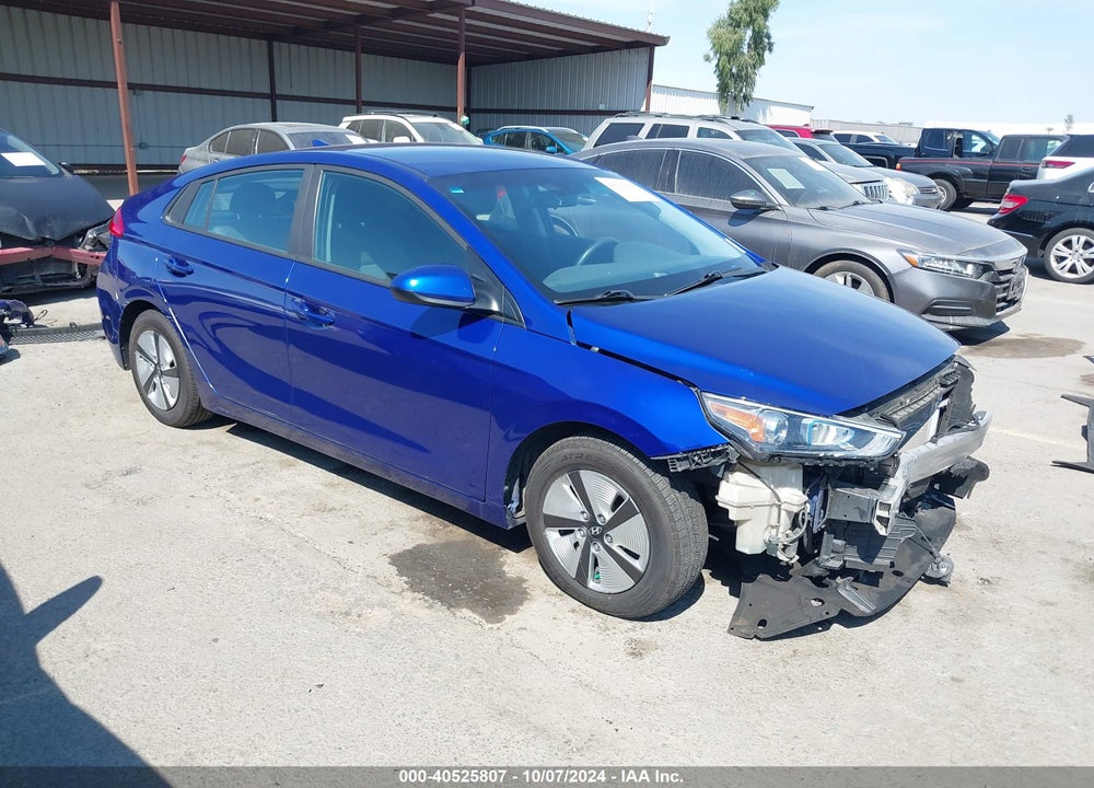 2019 HYUNDAI IONIQ HYBRID BLUE VIN: KMHC65LC9KU140473