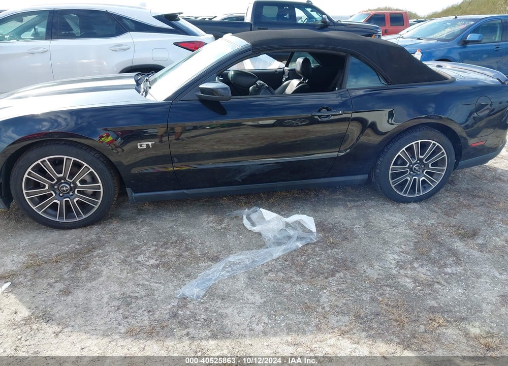2010 FORD MUSTANG VIN: 1ZVBP8FHXA5134001