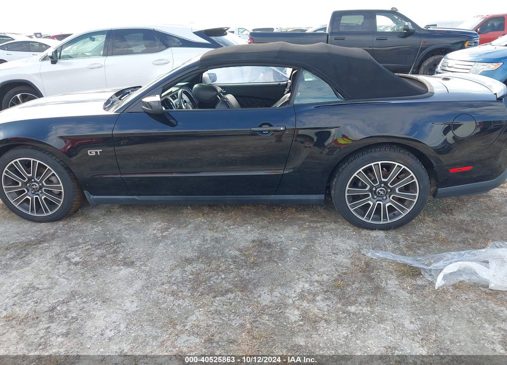 2010 FORD MUSTANG VIN: 1ZVBP8FHXA5134001