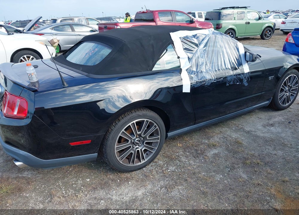 2010 FORD MUSTANG VIN: 1ZVBP8FHXA5134001
