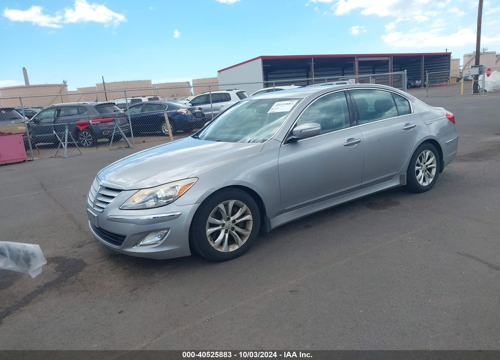 2013 HYUNDAI GENESIS 3.8 VIN: KMHGC4DD7DU228663