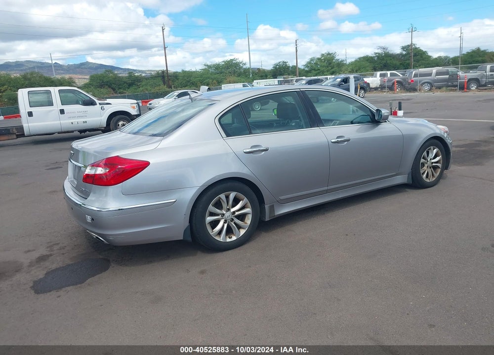 2013 HYUNDAI GENESIS 3.8 VIN: KMHGC4DD7DU228663