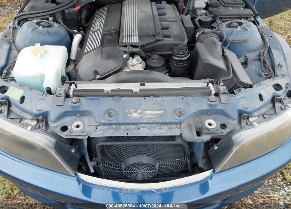 2001 BMW Z3 3.0I VIN: WBACN53441LL46897