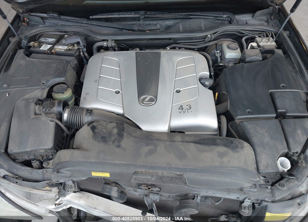 2001 LEXUS LS 430 VIN: JTHBN30F110043648