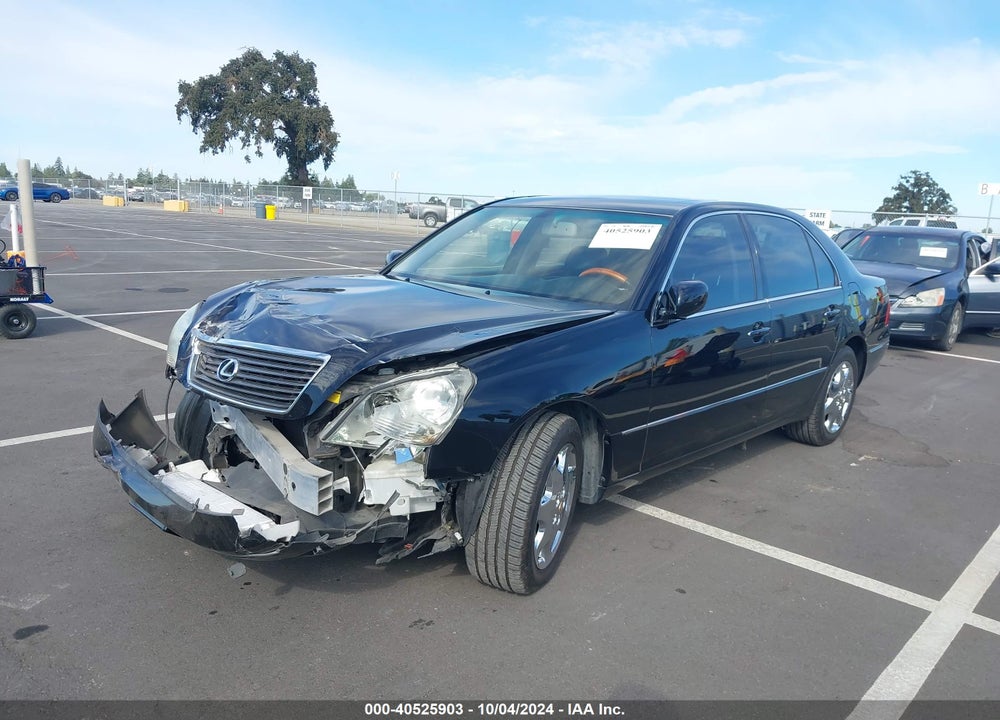 2001 LEXUS LS 430 VIN: JTHBN30F110043648