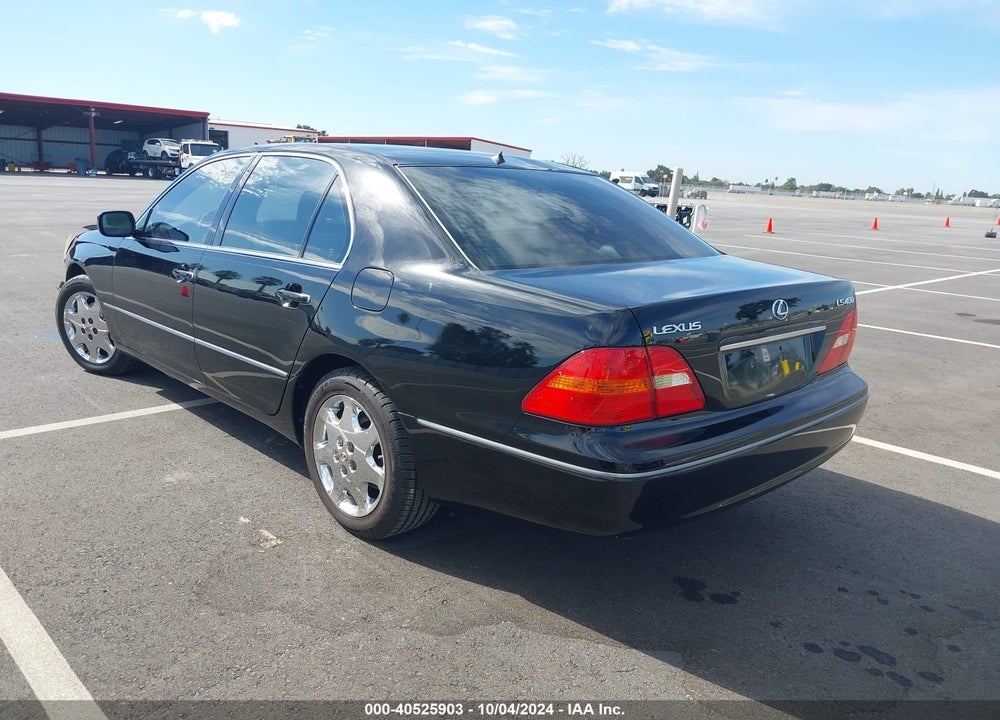 2001 LEXUS LS 430 VIN: JTHBN30F110043648