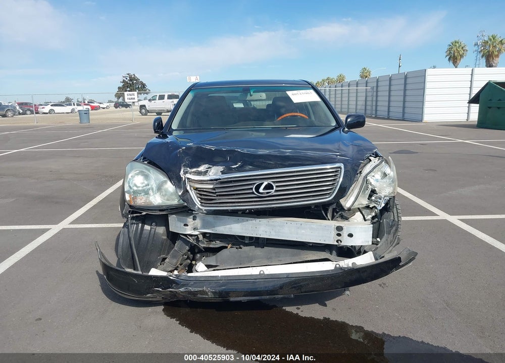 2001 LEXUS LS 430 VIN: JTHBN30F110043648