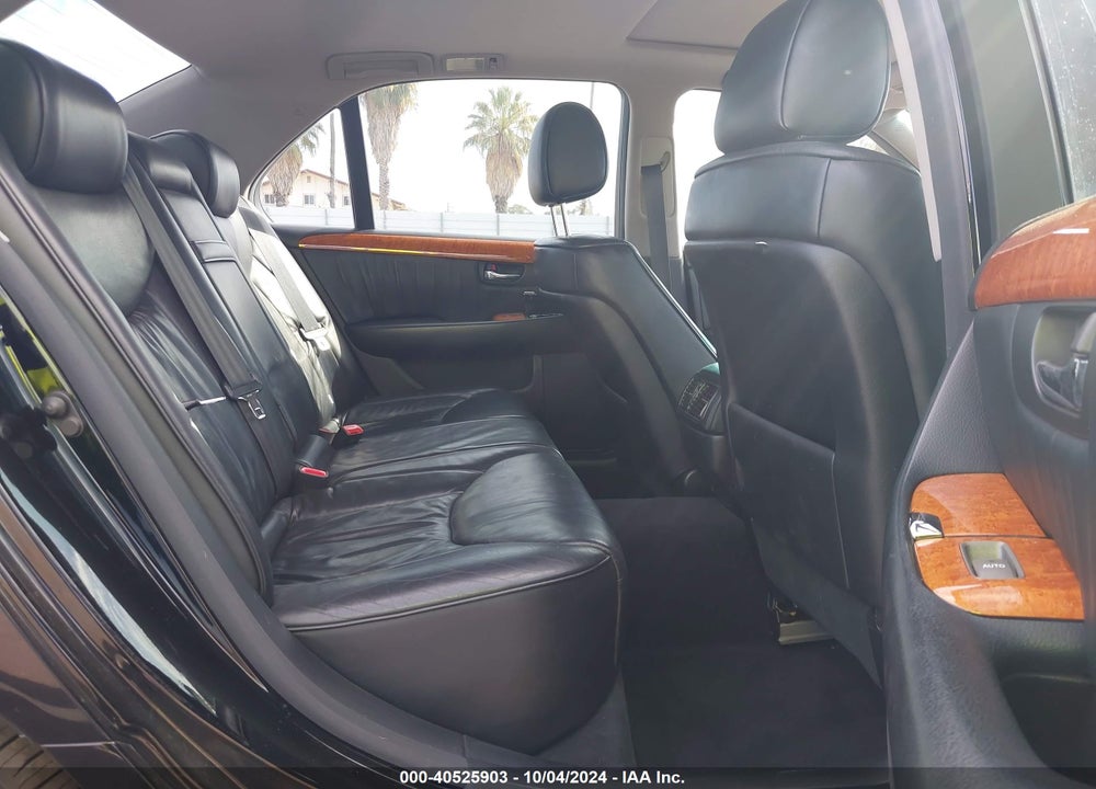 2001 LEXUS LS 430 VIN: JTHBN30F110043648