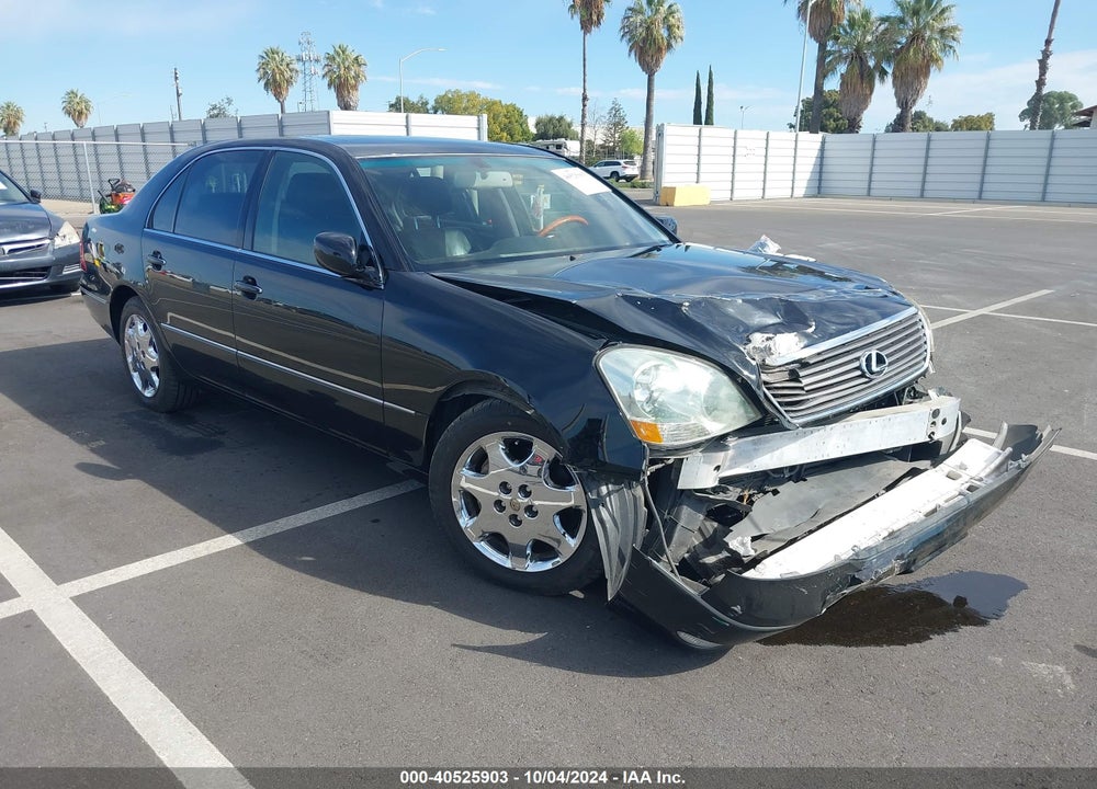 2001 LEXUS LS 430 VIN: JTHBN30F110043648
