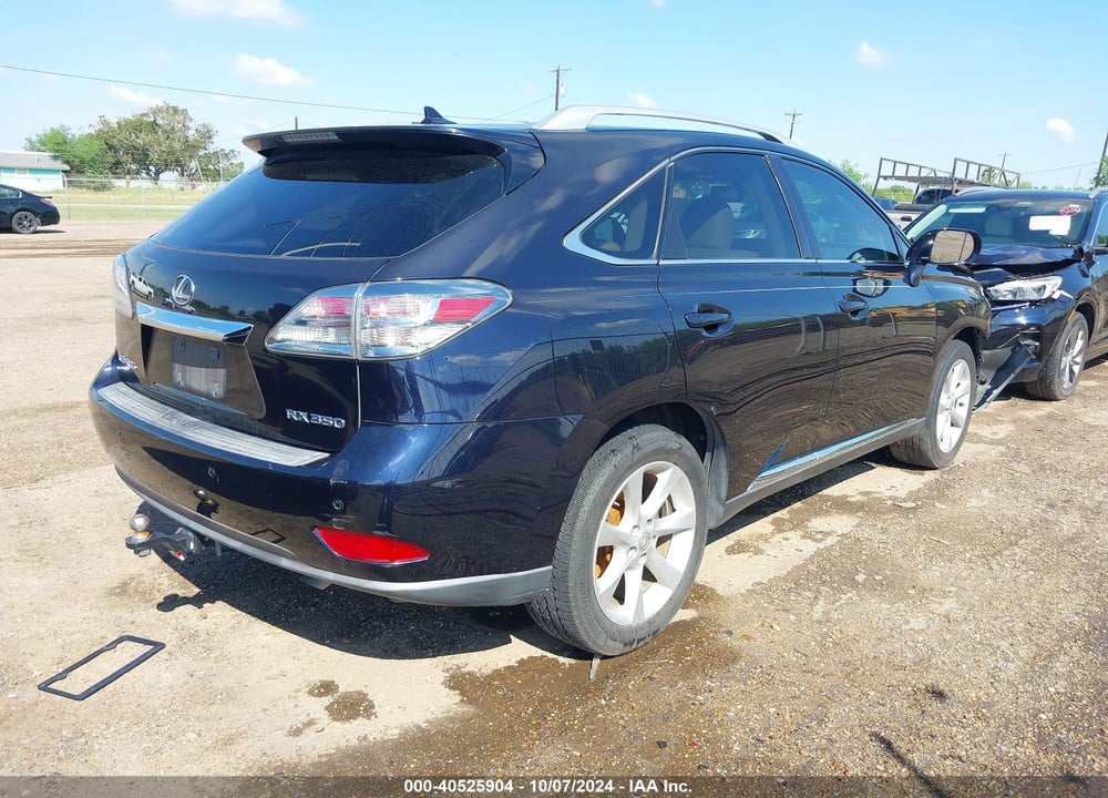 2010 LEXUS RX 350 VIN: 2T2ZK1BA6AC031821