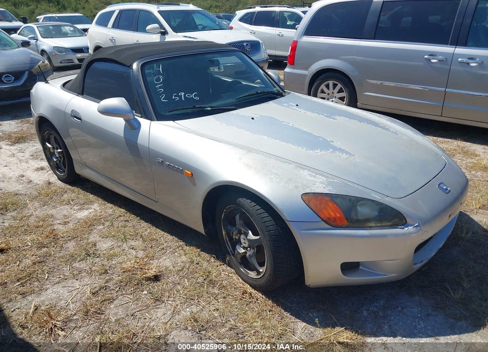 2002 HONDA S2000 VIN: JHMAP114X2T008775