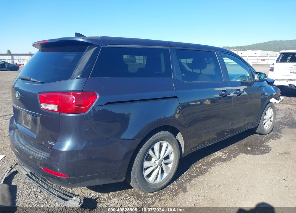 2017 KIA SEDONA LX VIN: KNDMB5C17H6244704