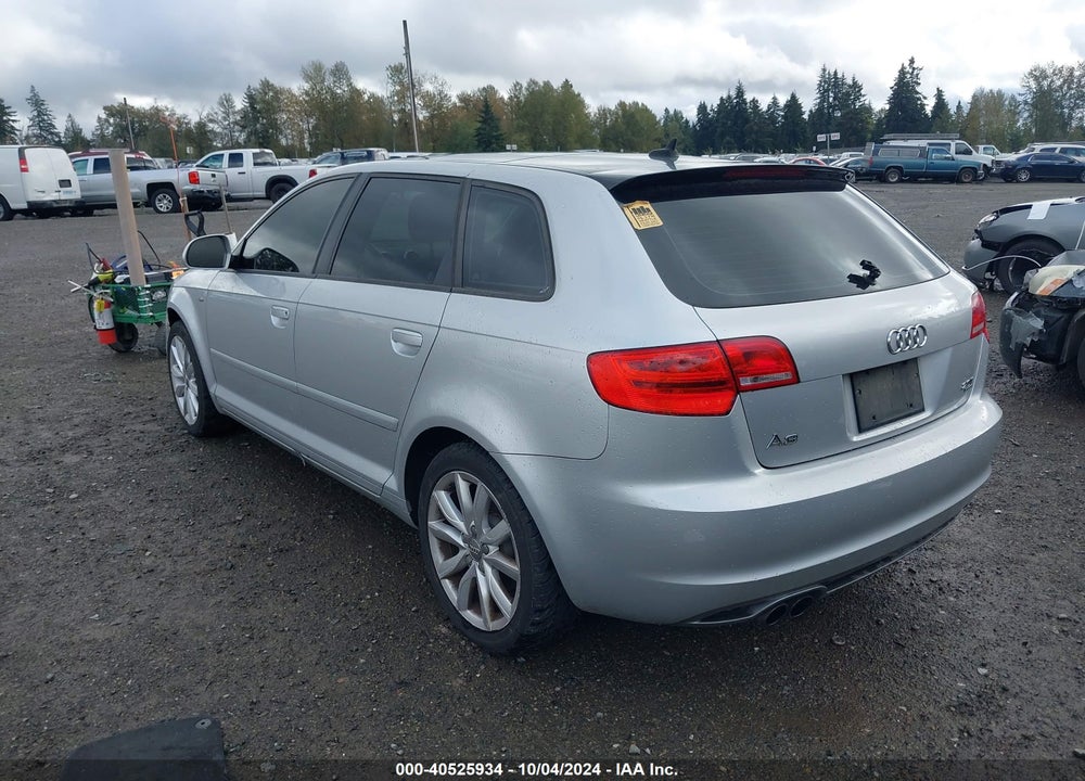2009 AUDI A3 2.0T VIN: WAUKF78P69A013924