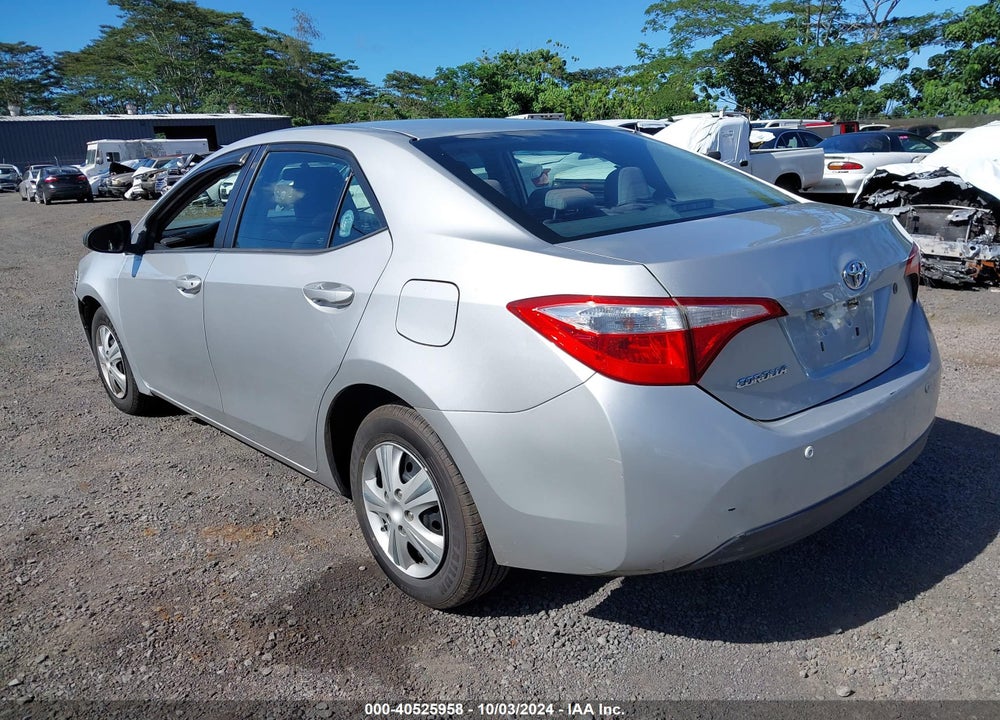 2015 TOYOTA COROLLA L VIN: 5YFBURHE5FP219083