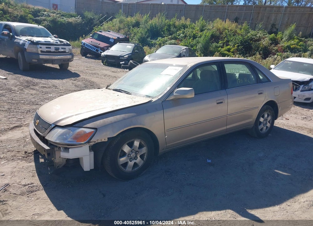 2001 TOYOTA AVALON XL VIN: 4T1BF28B61U195486