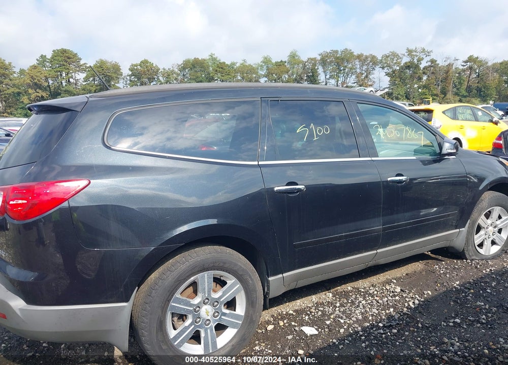 2012 CHEVROLET TRAVERSE LT W/2LT VIN: 1GNKVJED9CJ343133