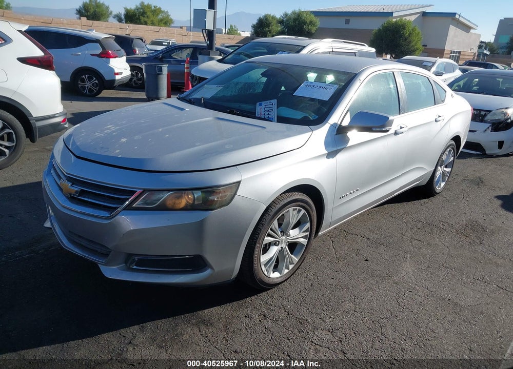 2014 CHEVROLET IMPALA 2LT VIN: 2G1125S38E9208765