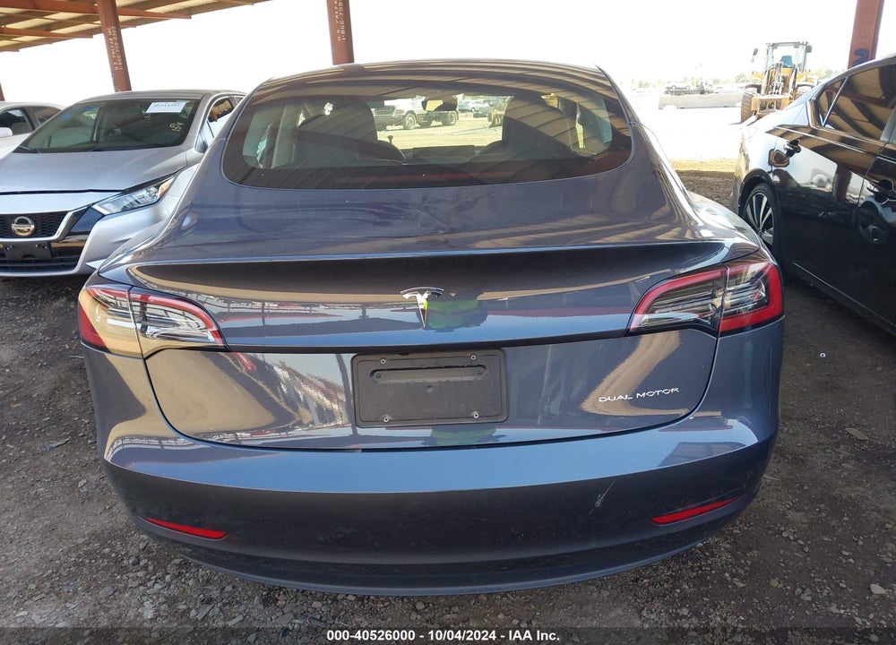 2023 TESLA MODEL 3 LONG RANGE DUAL MOTOR ALL-WHEEL DRIVE VIN: 5YJ3E1EB2PF637580