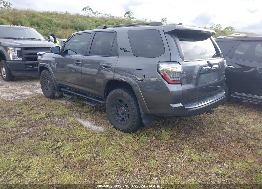 2020 TOYOTA 4RUNNER TRD OFF ROAD VIN: JTEBU5JR3L5803833