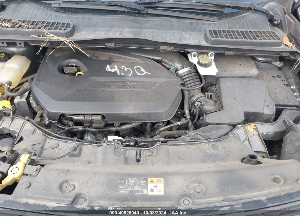 2014 FORD ESCAPE SE VIN: 1FMCU0GX1EUD25451