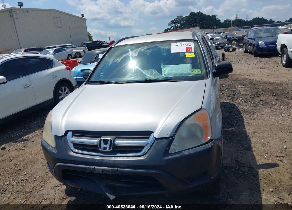 2002 HONDA CR-V LX VIN: JHLRD78502C065942