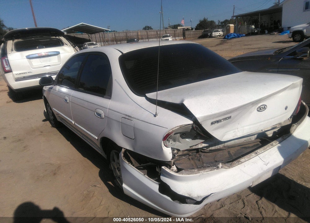 2002 KIA SPECTRA LS VIN: KNAFB121225168497