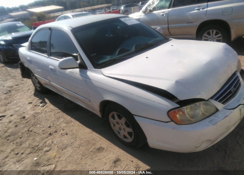 2002 KIA SPECTRA LS VIN: KNAFB121225168497