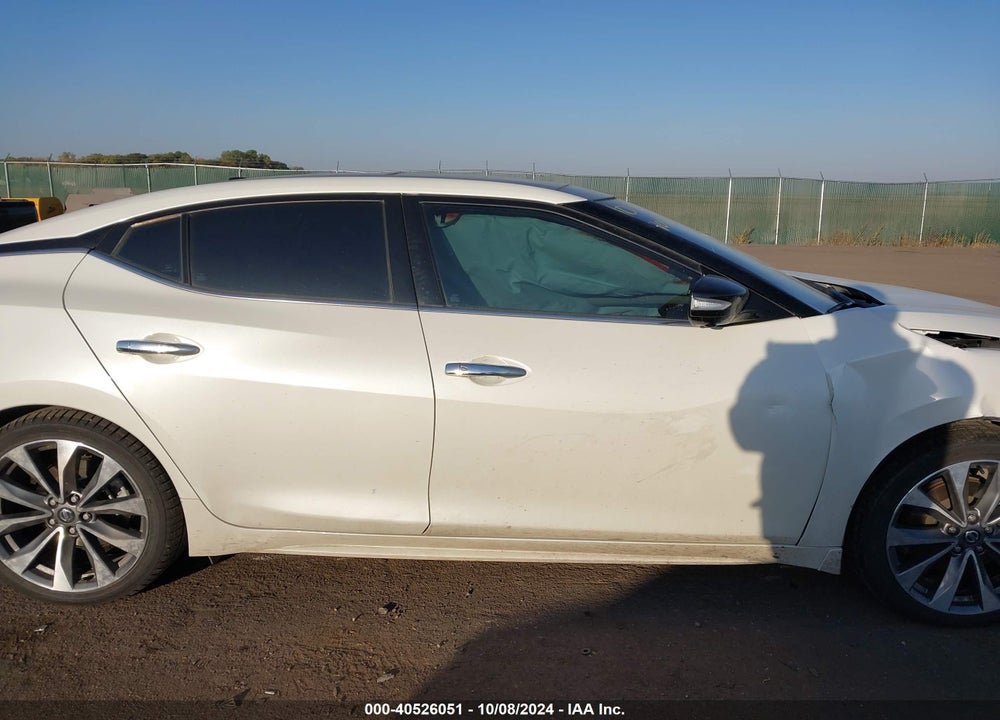 2022 NISSAN MAXIMA VIN: 1N4AA6FV4NC505235