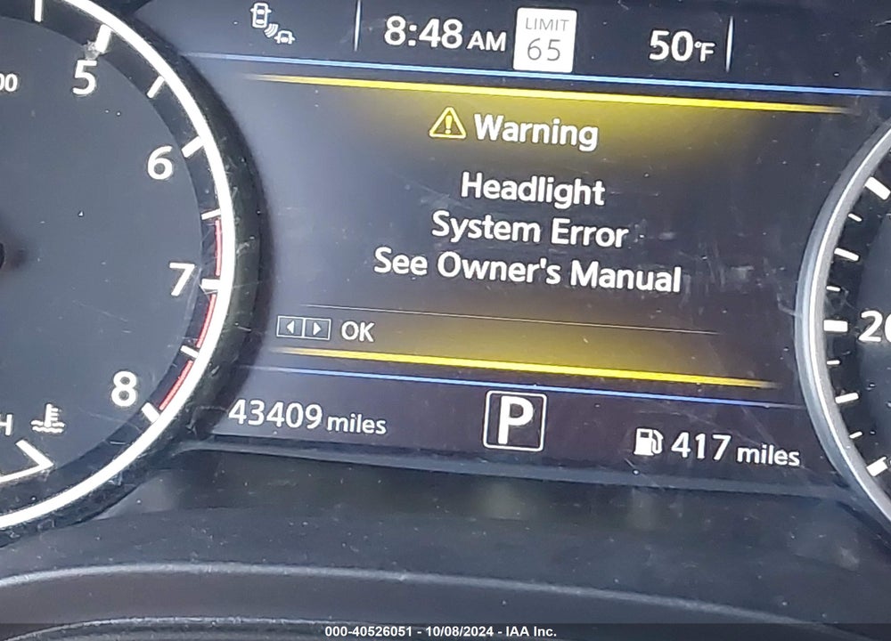 2022 NISSAN MAXIMA VIN: 1N4AA6FV4NC505235