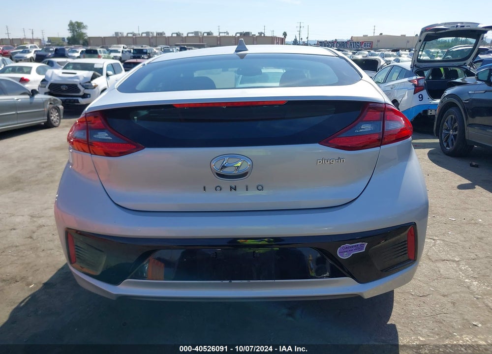 2019 HYUNDAI IONIQ PLUG-IN HYBRID VIN: KMHC65LDXKU147179