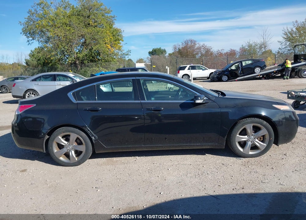 2012 ACURA TL 3.7 VIN: 19UUA9F58CA009020