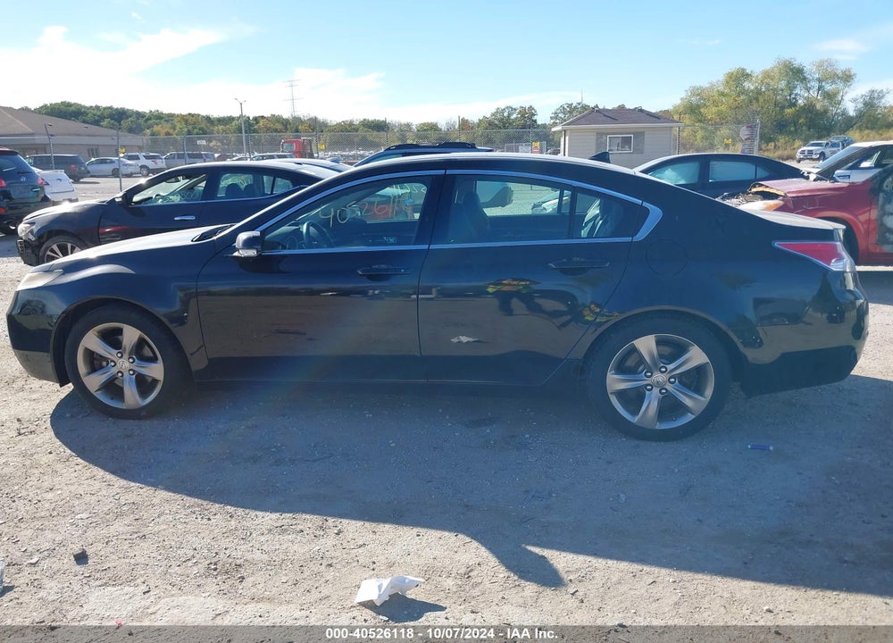 2012 ACURA TL 3.7 VIN: 19UUA9F58CA009020