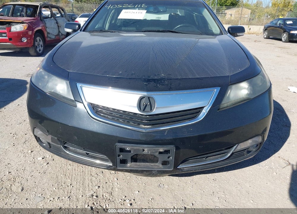 2012 ACURA TL 3.7 VIN: 19UUA9F58CA009020