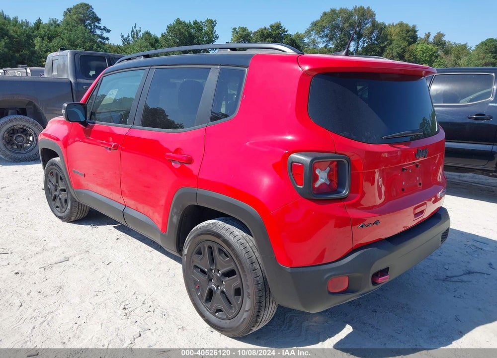 2018 JEEP RENEGADE TRAILHAWK 4X4 VIN: ZACCJBCB1JPH07333