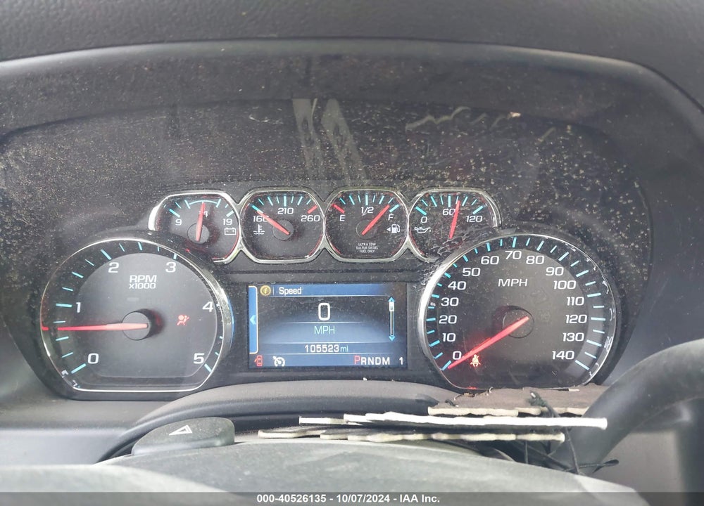 2015 CHEVROLET SILVERADO 2500HD LT VIN: 1GC1KVE89FF106964