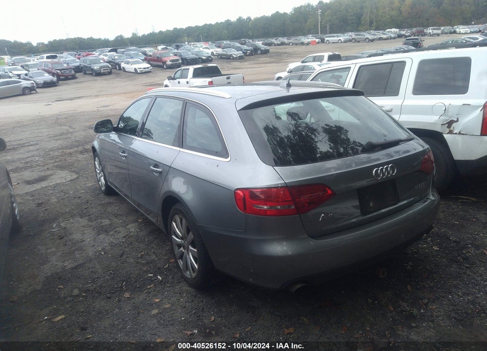 2009 AUDI A4 2.0T AVANT VIN: WAUGF78K29A183479