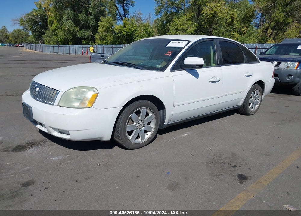 2005 MERCURY MONTEGO LUXURY VIN: 1MEFM40135G623205