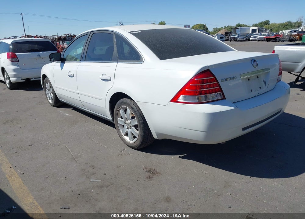 2005 MERCURY MONTEGO LUXURY VIN: 1MEFM40135G623205