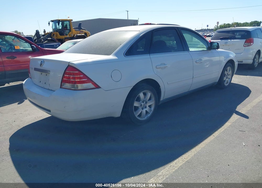 2005 MERCURY MONTEGO LUXURY VIN: 1MEFM40135G623205