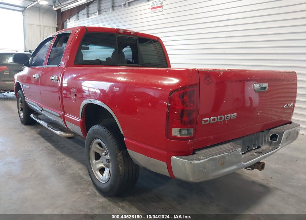 2002 DODGE RAM 1500 ST VIN: 3B7HU18N52G104530